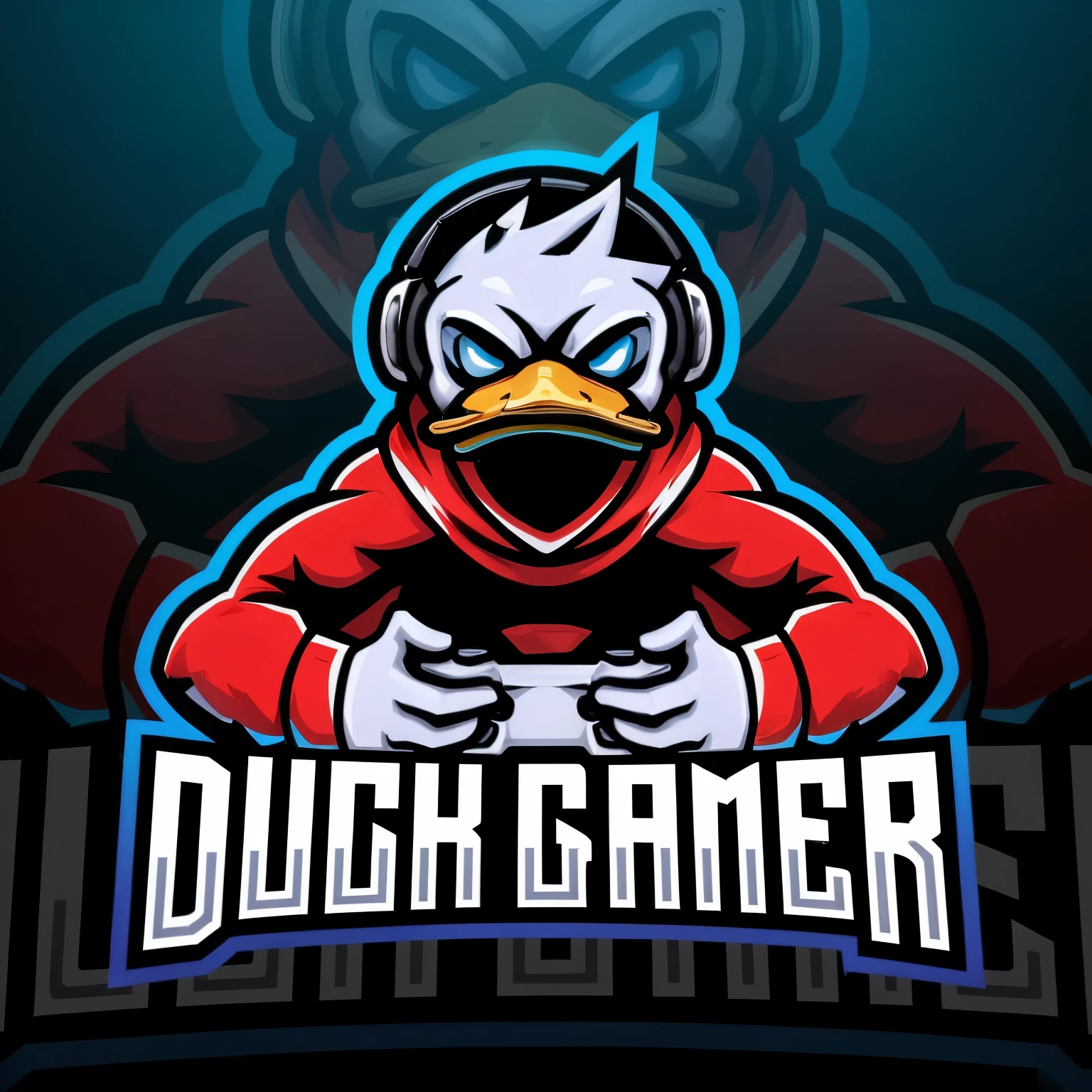 that is without the letters that say duck gamer