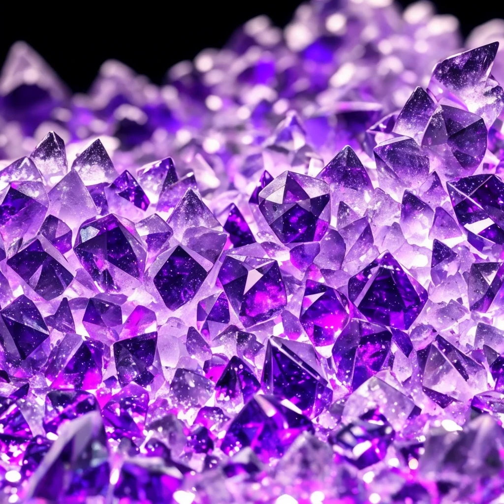 a close up of a crystal with a purple light in the background, glowing crystals, beautiful crystals, colorful crystals, crystals, crystalized, magical crystals, crystals enlight the scene, crystal material, glowing crystal on a rock, dimly glowing crystals, made of crystals, crystal color, iridescent crystals, colourful 3 d crystals, crystallized, neon rainbow quartz