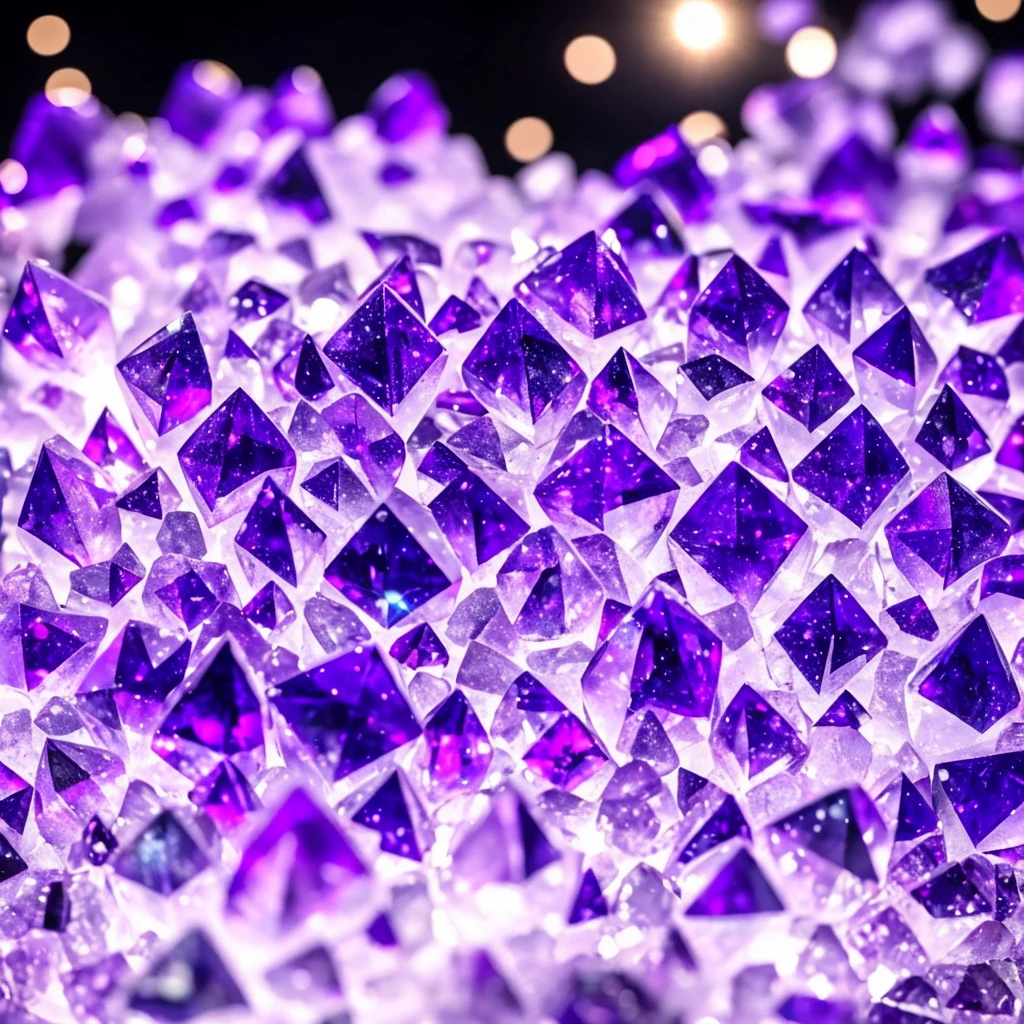 a close up of a crystal with a purple light in the background, glowing crystals, beautiful crystals, colorful crystals, crystals, crystalized, magical crystals, crystals enlight the scene, crystal material, glowing crystal on a rock, dimly glowing crystals, made of crystals, crystal color, iridescent crystals, colourful 3 d crystals, crystallized, neon rainbow quartz