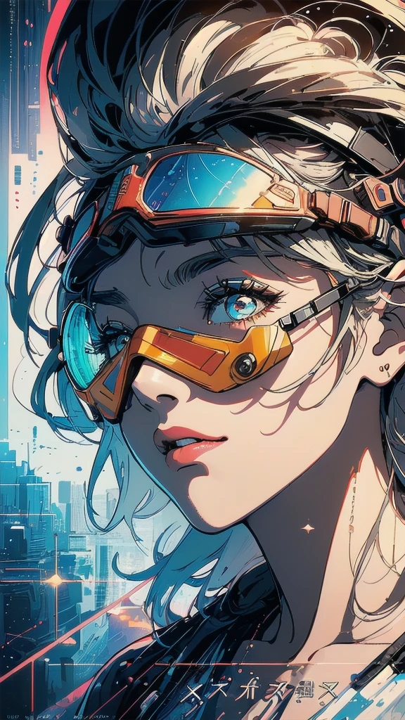 (((masterpiece, highest quality))),(((solo:1.2))),(((1girl:1.2))),(((32k wallpaper))),(very detailed, vintage science fiction),((((((geometric cinematic movie poster)))))), (bauhaus), shape,(((abstract))),(mid century modern),movie poster,(((((portfolio))))),(((((Close-up))))),(((((bust up))))),((((more various angle)))),(((ultimate highlight))),Vast landscape,((((complete. detailed face)))),(((Extremely talented))),(((most complecated machine))),(((text))),(((typography))),(((((best complicated machine))))),(((((genius mechanic))))),(((gorgeous light leak))),(((perfect detailed Infrared Goggles,thermography))),(((extreme reflection lens))),