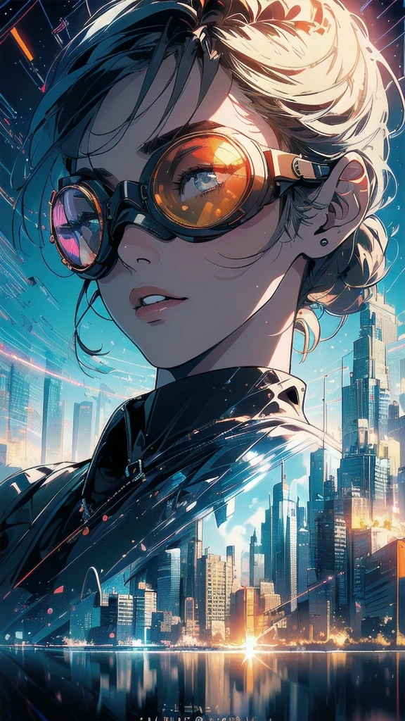 (((masterpiece, highest quality))),(((solo:1.2))),(((1girl:1.2))),(((32k wallpaper))),(very detailed, vintage science fiction),((((((geometric cinematic movie poster)))))), (bauhaus), shape,(((abstract))),(mid century modern),movie poster,(((((portfolio))))),(((((Close-up))))),(((((bust up))))),((((more various angle)))),(((ultimate highlight))),Vast landscape,((((complete. detailed face)))),(((Extremely talented))),(((most complecated machine))),(((text))),(((typography))),(((((best complicated machine))))),(((((genius mechanic))))),(((gorgeous light leak))),(((perfect detailed Infrared Goggles,thermography))),(((extreme reflection lens))),