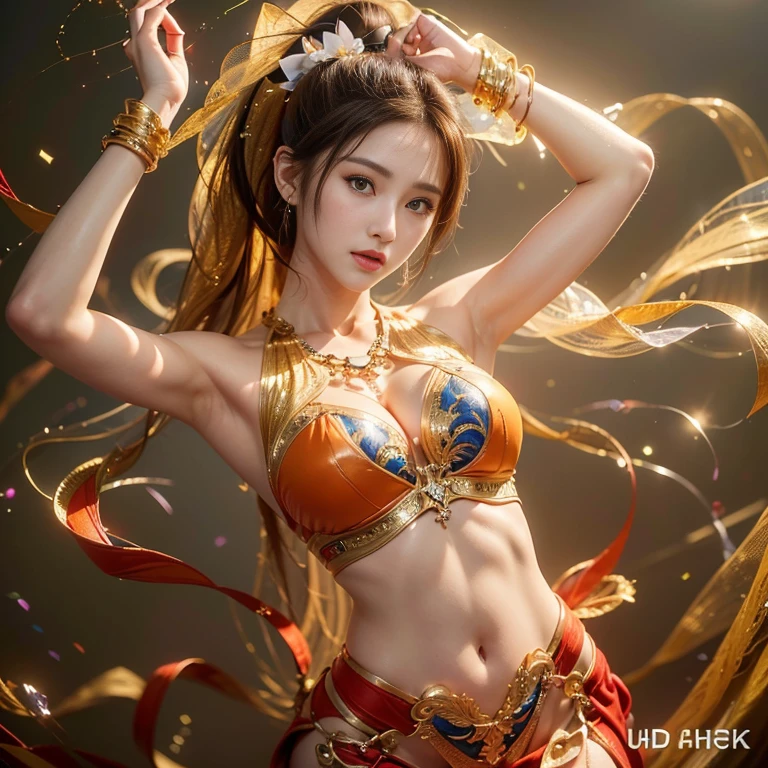 Replace people in pictures,((8K+Ultra-high resolution+Ultra HD+masterpiece+Very detailed+The award-winning+The award-winning的)),(Perfect face+Supermodel+Delicate skin+High Ponytail+Huge breasts+Perfect hands+Beautiful hands+Perfect hands指+Beautiful hands指),[[[muscle]]],(((Anatomically correct))) ,