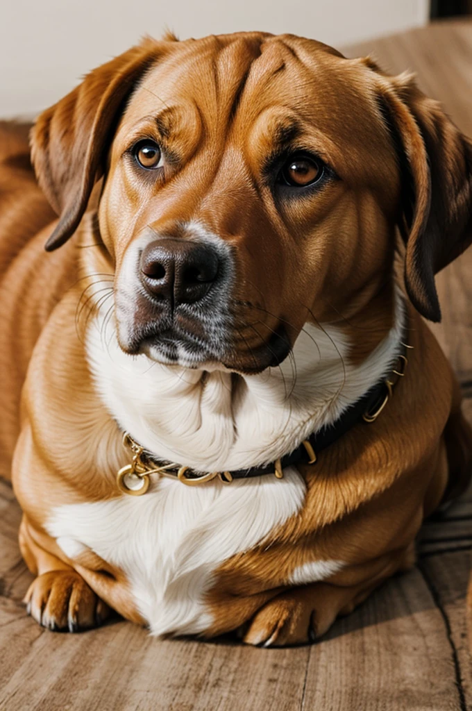 a dog with eyebrows