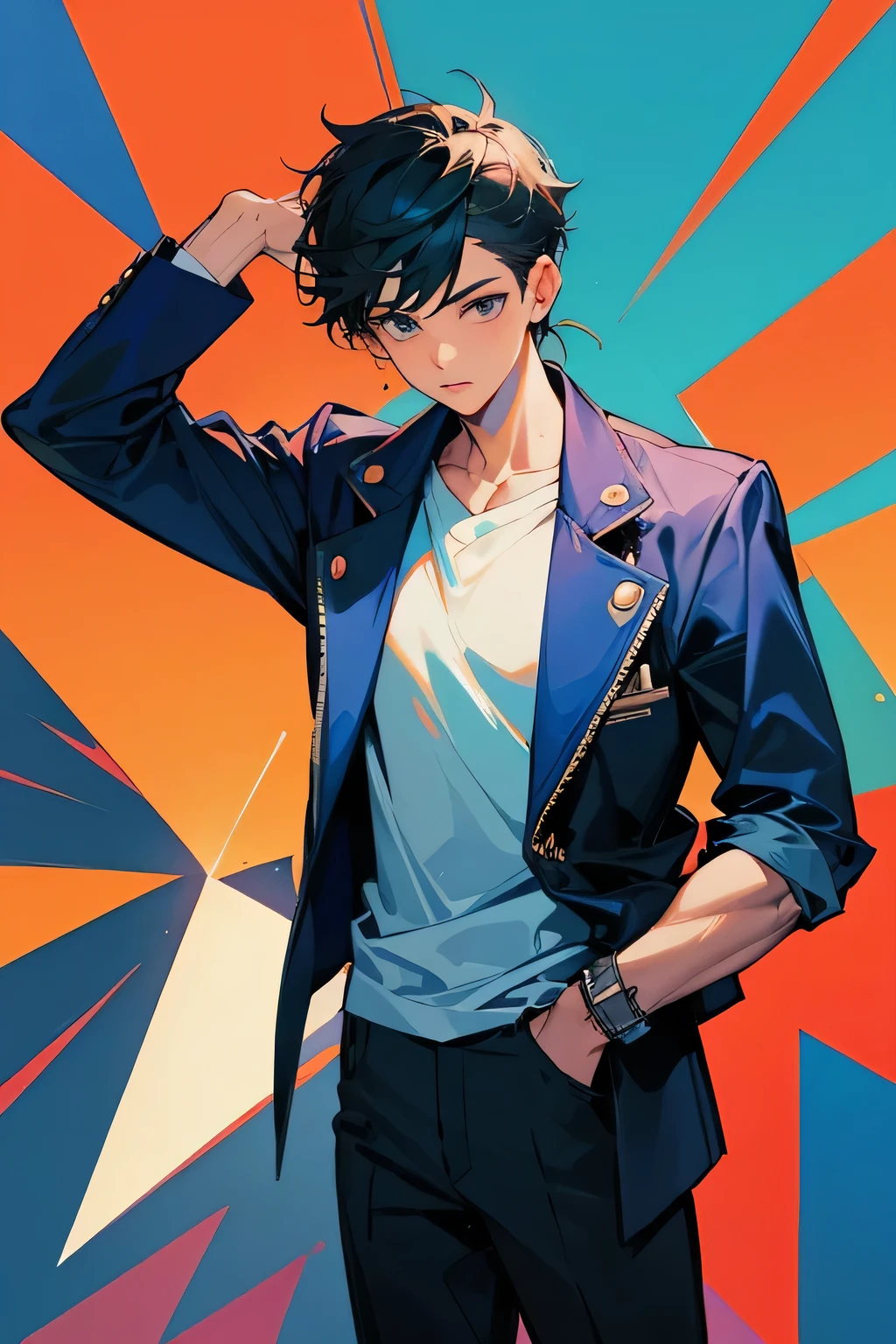 Cool Boy, Face close-up