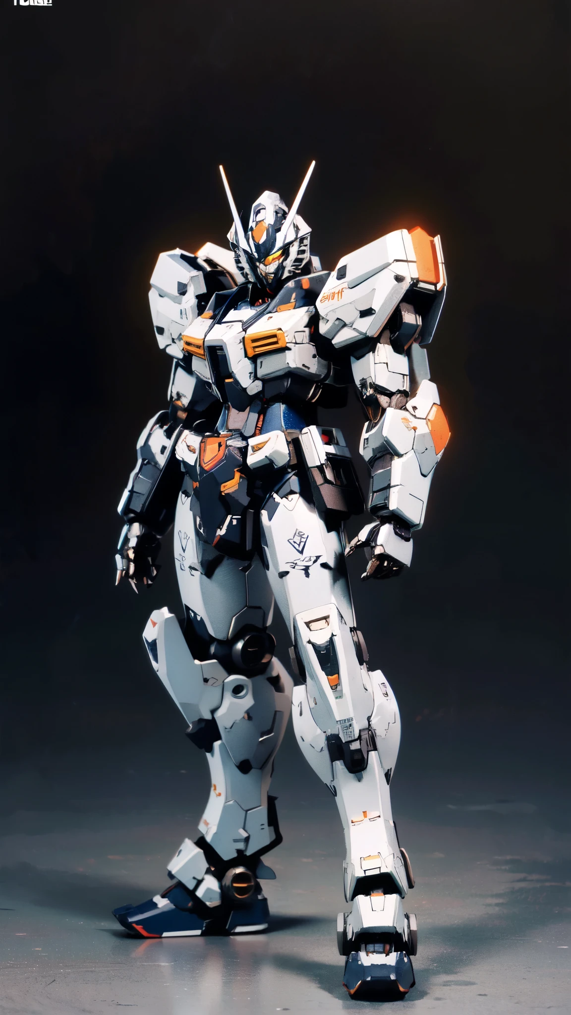 (masterpiece:1.5, best quality:1.5, extremely delicate:1.5), humanoid Mecha, fully enclosed shoulder guards, matching arm and leg guards, full body, full armor, the design balances heavy with agility, (the color scheme is primarily white with red and blue accents, the concept Inspired by Super robot, organic biotech armor, standing, floating high above the futuristic sci-fi city), exquisite and mature art style, (aura effect, energy, glowing eyes, the armor glows), ((SRS)), metallic, dramatic, high definition, highres, ultra-detailed, ultra-fine painting, professional, perfect body proportions, anatomically correct, symmetrical face, extremely detailed eyes and face, high quality eyes, creativity, RAW photo, UHD, 32k, Natural light, cinematic lighting, masterpiece-anatomy-perfect