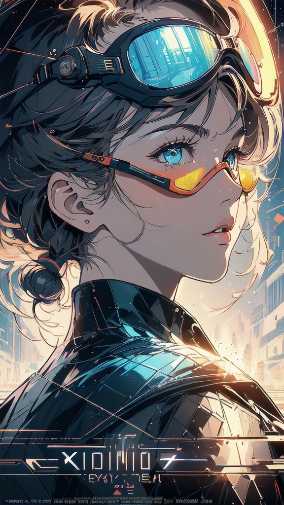 (((masterpiece, highest quality))),(((solo:1.2))),(((1girl:1.2))),(((32k wallpaper))),(very detailed, vintage science fiction),((((((geometric cinematic movie poster)))))), (bauhaus), shape,(((abstract))),(mid century modern),movie poster,(((((portfolio))))),(((((Close-up))))),(((((bust up))))),((((more various angle)))),(((ultimate highlight))),Vast landscape,((((complete. detailed face)))),(((Extremely talented))),(((most complecated machine))),(((text))),(((typography))),(((((best complicated machine))))),(((((genius mechanic))))),(((gorgeous light leak))),(((perfect detailed Infrared Goggles,thermography))),(((extreme reflection lens))),
