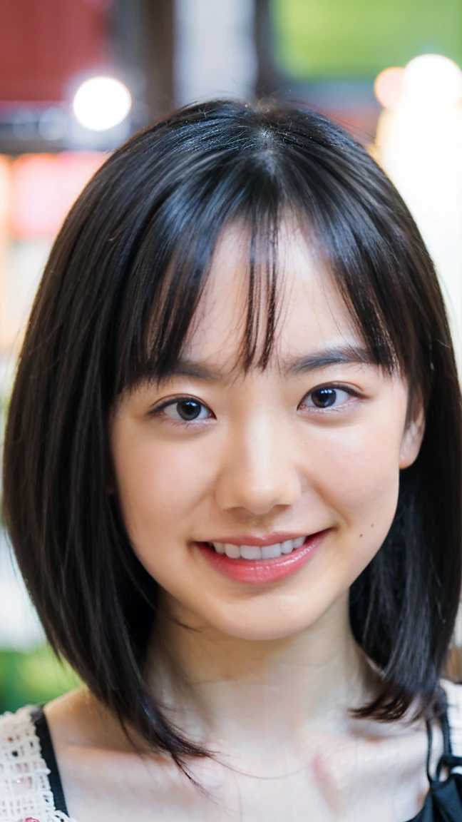 (8K、RAW Photos、Highest quality、masterpiece:1.2)、(Realistic、Realistic)、1 Girl、Japanese、((Completely naked、whole body、Huge Breasts、smile、whole body、View from the front、Petty Girl、short hair))、(((NSFW)))