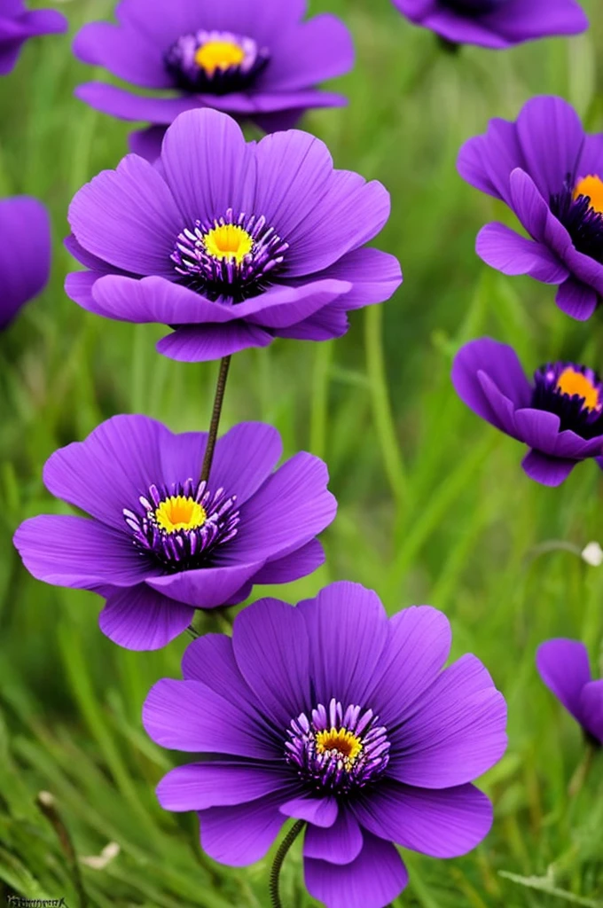 purple flower with a black center and a dark center, a photo by Penny Patricia Poppycock, flickr, romanticism, beautiful flower, beautiful detail and color, violet flower, beautiful vibrant colors, beautiful!!!!!!!!!, dead but beautiful. poppies, beautiful depiction, purple colors, purple flowers, glowing purple, anemones, purple color, anemone, incredibly beautiful, purple