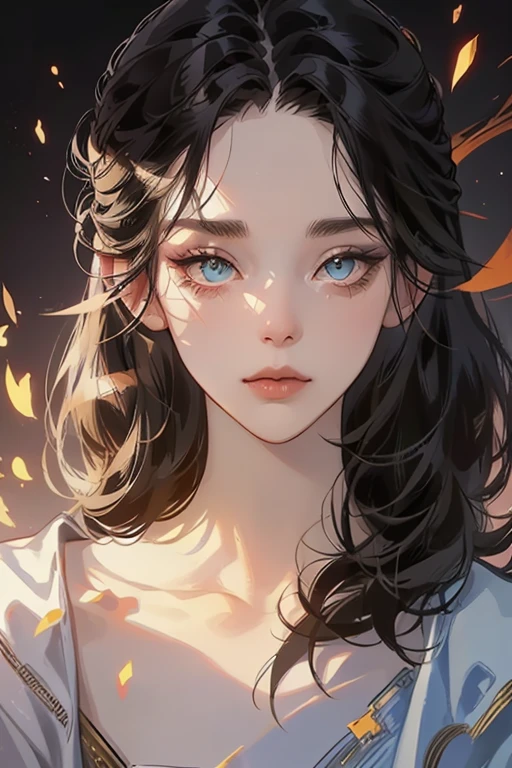 (Extremely detailed CG unity 8k wallpaper),(masterpiece), (best quality), (Extremely detailed), (Best Illustration Award),(The best shadow), (Sharp eyeliner, Eyeshadow, Delicate eyes:1.1), , ,rest, vector,