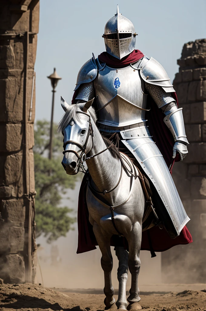 knight in white armor