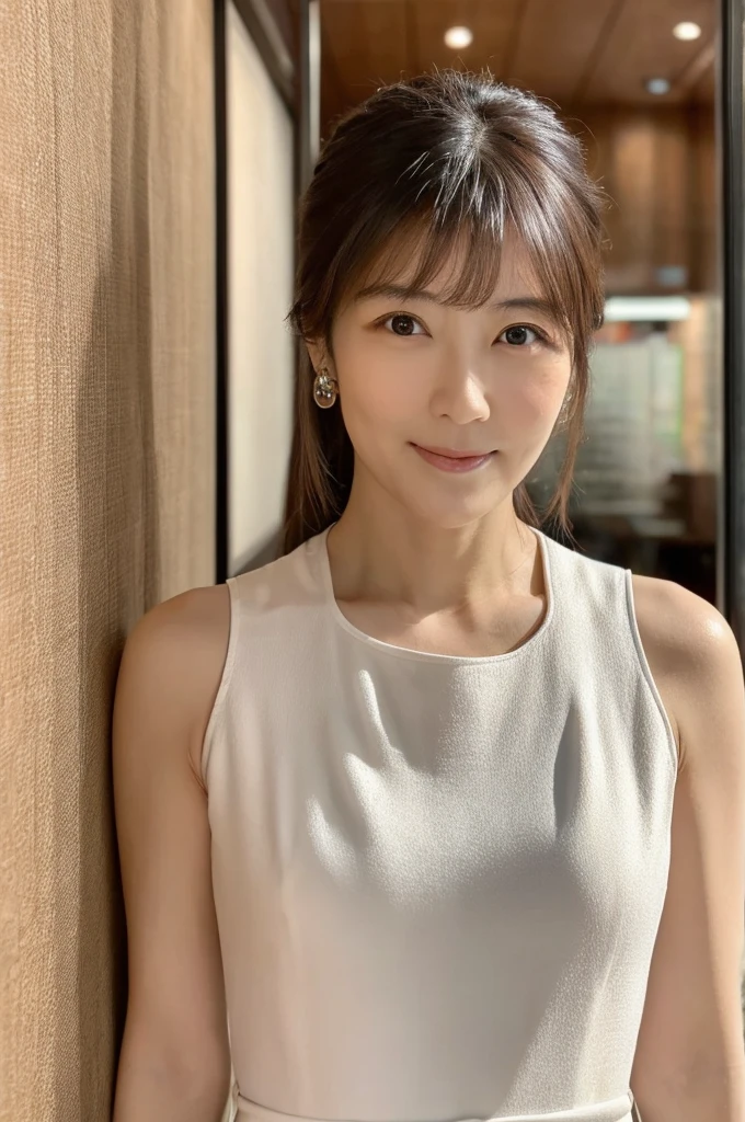 ((Highest quality)), ((masterpiece)), (detailed),Perfect Face,Japanese,Mature Woman,Upper Body