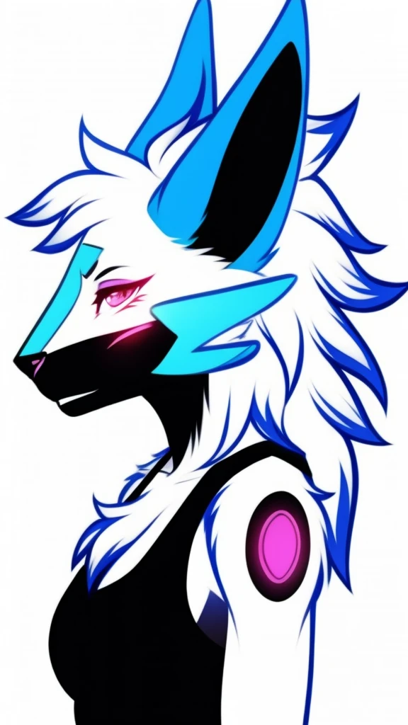 Furry wolf female anthropomorphic