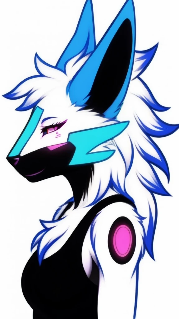 Furry wolf female anthropomorphic