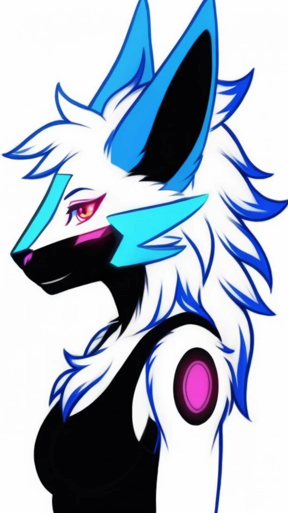 Furry wolf female anthropomorphic