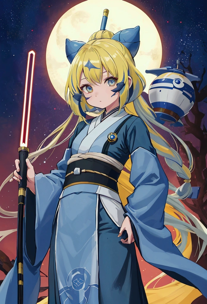 Riyo Chuchi - Star Wars: The Clone Wars by gunzai, character, star wars, star wars the clone wars, riyo chuchi, Blue Skin Senator, Yellow streaks, Senator Chuchi, Pantoran, Riyo Chuchi