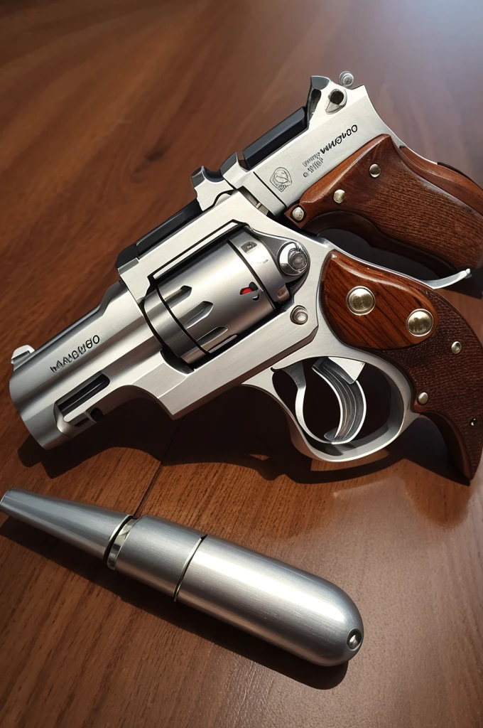 A revolver caliber 357 Magnos