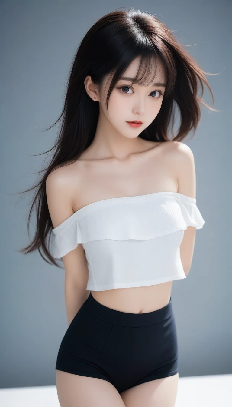angle from below, masterpiece, top quality, ultra high definition, illustration, colorful, flat color, depth of field, lens flare 1 girl, viewer, black hair, detailed skin touch, detailed fabric texture, beautiful detailed face, (((small, girl of 18, petite, small head))),
(18 years old:1.3),(li, child:0.7), (short stature:0.7),cheerful,smile,
(on Body:1.5), (Cumdrip:1.5), Facial,White,From Front,(In,Real Spread 8K wallpaper), (Very delicate and beautiful), (Masterpiece), (Best Quality: 1.0), (Ultra High Definition: 1.0), Beautiful lighting, Realistic shadows, [High Resolution], Detailed skin, Ultra detailed, Realistic camel toe, Hard areola, thighs, (beautiful long hair), thin collarbone, soft navel, soft abdomen, soft back, angle from below, beautiful breasts, pink areola, blush, photorealistic, realistic face, realistic eyes, small eyes, grinning, (eyeliner), (mascara), wet tee shirt, sheer tee shirt
