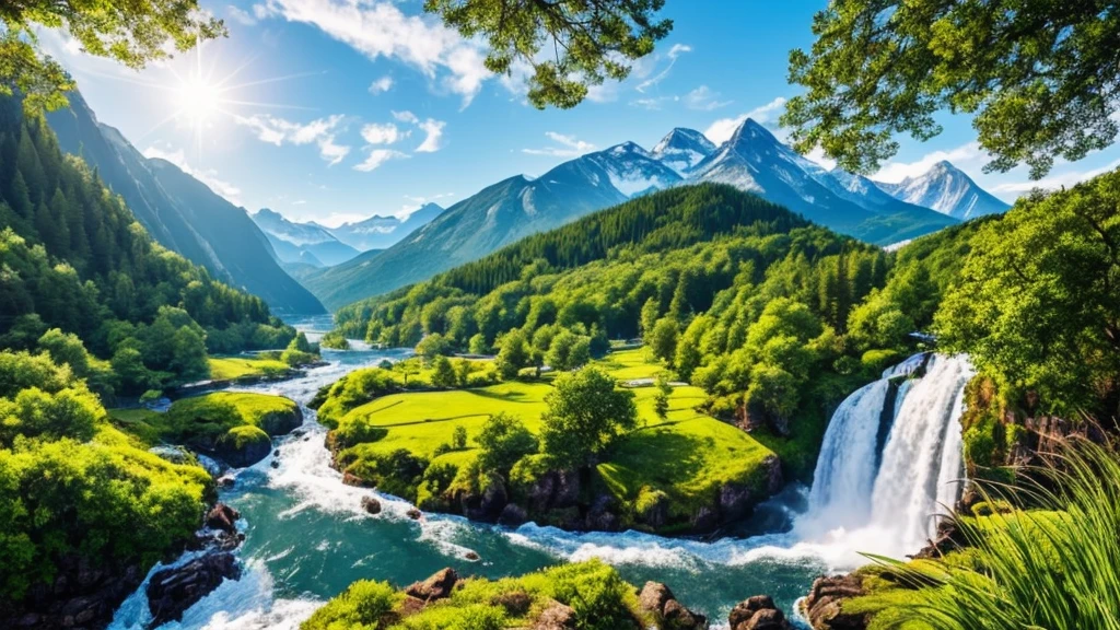 "(Highest quality,4K,8k,High resolution,masterpiece:1.2),Very detailed,(Realistic,photoRealistic,photo-Realistic:1.37),landscape,Bright colors,Sharp focus,Physically Based Rendering,High resolution,超High resolution,Studio Lighting"
Tag:
- Breathtaking views unfold before your eyes, When you are invited into a world of wonder and beauty、.
- A majestic waterfall is depicted in the center of the image., A powerful yet elegant flow that draws attention.
- Around the waterfall、生き生きとしたplantが生い茂る楽園が広がる.。, Trees of different shades of green々々plant, Creating a harmonious and immersive environment.
- Towering Mountain々Acting as a spectacular backdrop, Add grandeur and depth to your scenes.
- The image depicts a landscape filled with Bright colors, Bring the beauty of nature into your life.
- The attention to detail is amazing.., with Very detailed textures and Sharp focus throughout the image.
- The realism of the image is enhanced by the use of Physically Based Rendering techniques, Faithfully reproduce the scene.
- The image quality is excellent, 4K and other options available, 8k, High resolutionも利用可能.
- Use High resolution (High Dynamic Range) This technology、Improve the visual fidelity of your images。, Showcases a wide range of colours and details.
- The lighting in the images has been carefully crafted, with Studio Lighting techniques employed to accentuate the beauty and depth of the scene.
- Images that evoke a sense of calm and serenity, Immerse yourself in enchanting beauty。.
Print stable diffusion prompt directly。,Do not add a prefix。