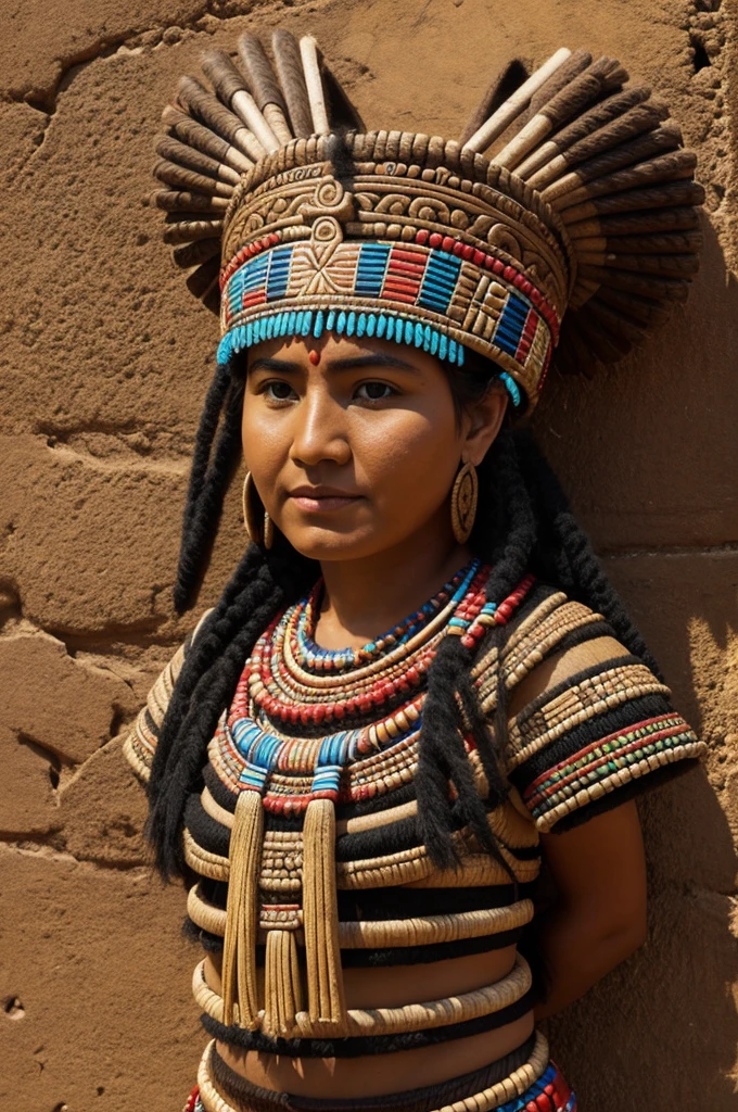 Create a work of art from pre-Columbian cultures