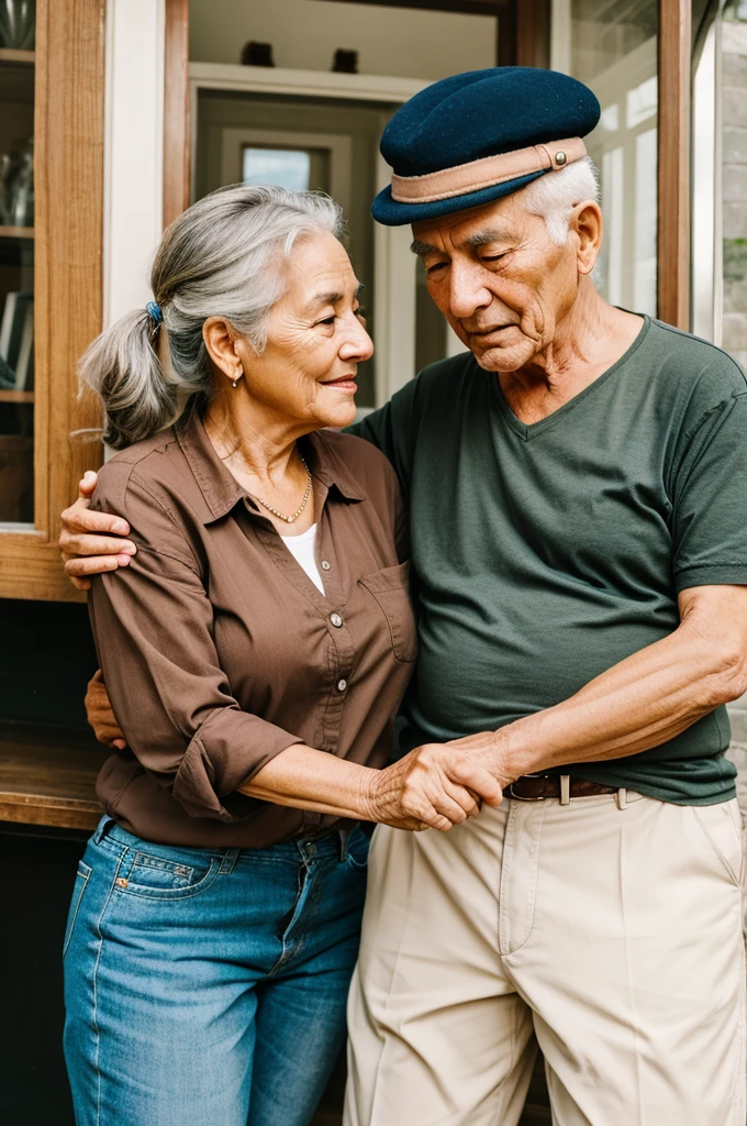 Older grandma love older grandpa