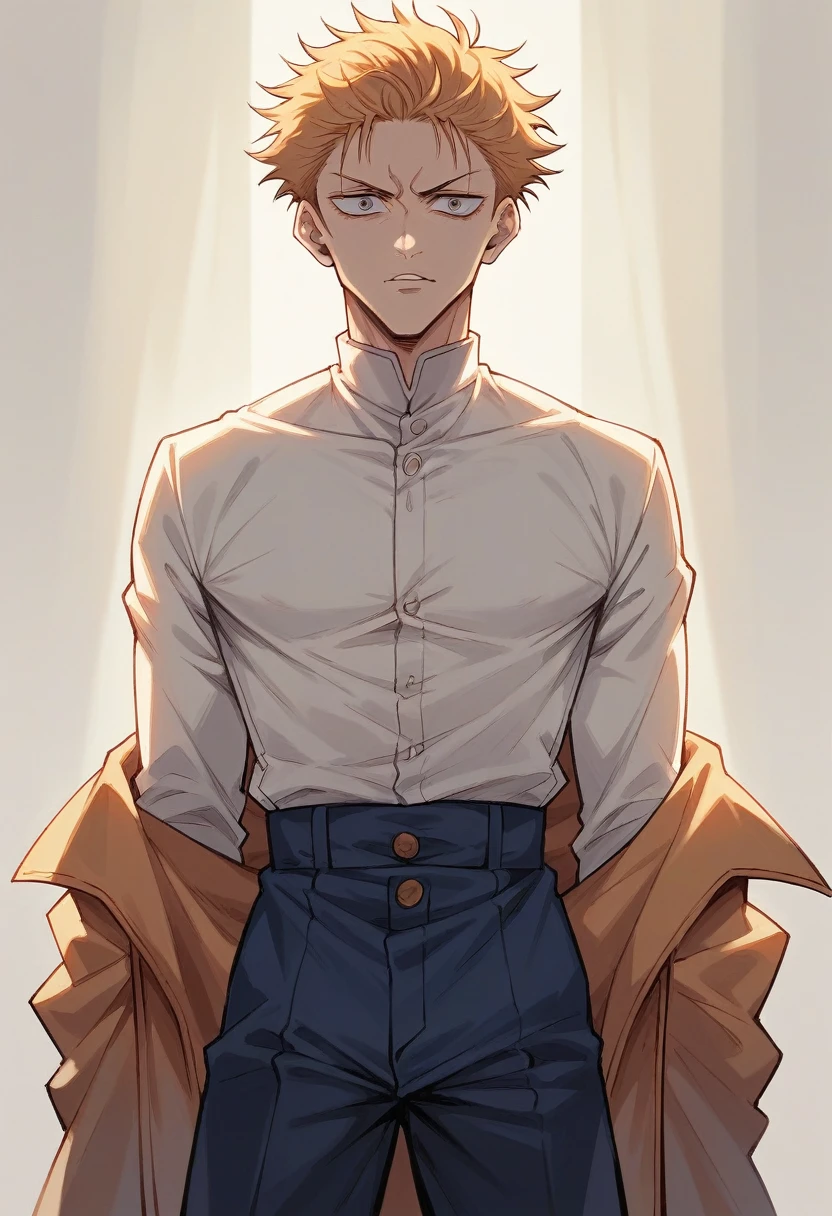 Saroru Gojo, Jujutsu Kaisen, jujutsu school background, Lighting, clearing, giorno