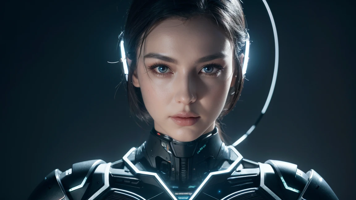 TL1_reelmech Wr_horrAmp complex 3d render ultra detailed of a beautiful porcelain profile woman android face, cyborg , robotic parts , 150 millimeters , beautiful soft lit studio , rim light , vibrant details , luxurious cyberpunk , lace , hyperRealistic , anatomical , facial muscles , electric wires , pickup , elegant , beautiful background , octane rendering , h. r. giger style , 8K , best quality , masterpiece , illustration , an extremely delicate and beautiful , extremely detailed ,CG ,unity ,wallpaper , (Realistic, photo-Realistic:1.37) , Amazing , finely detail , masterpiece , best quality , official art , extremely detailed CG unity 8K wallpaper , robot , silver helmet , full body