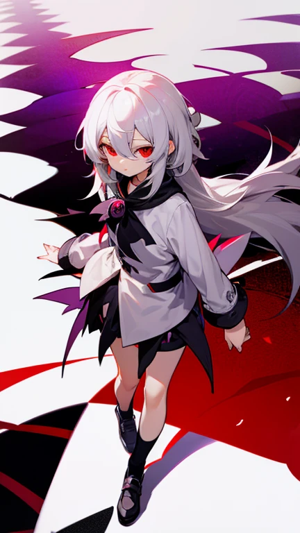 Highest quality I have long hair Gray Hair Sagume Rare God Red eyes I don't have anything Odd Eye One person