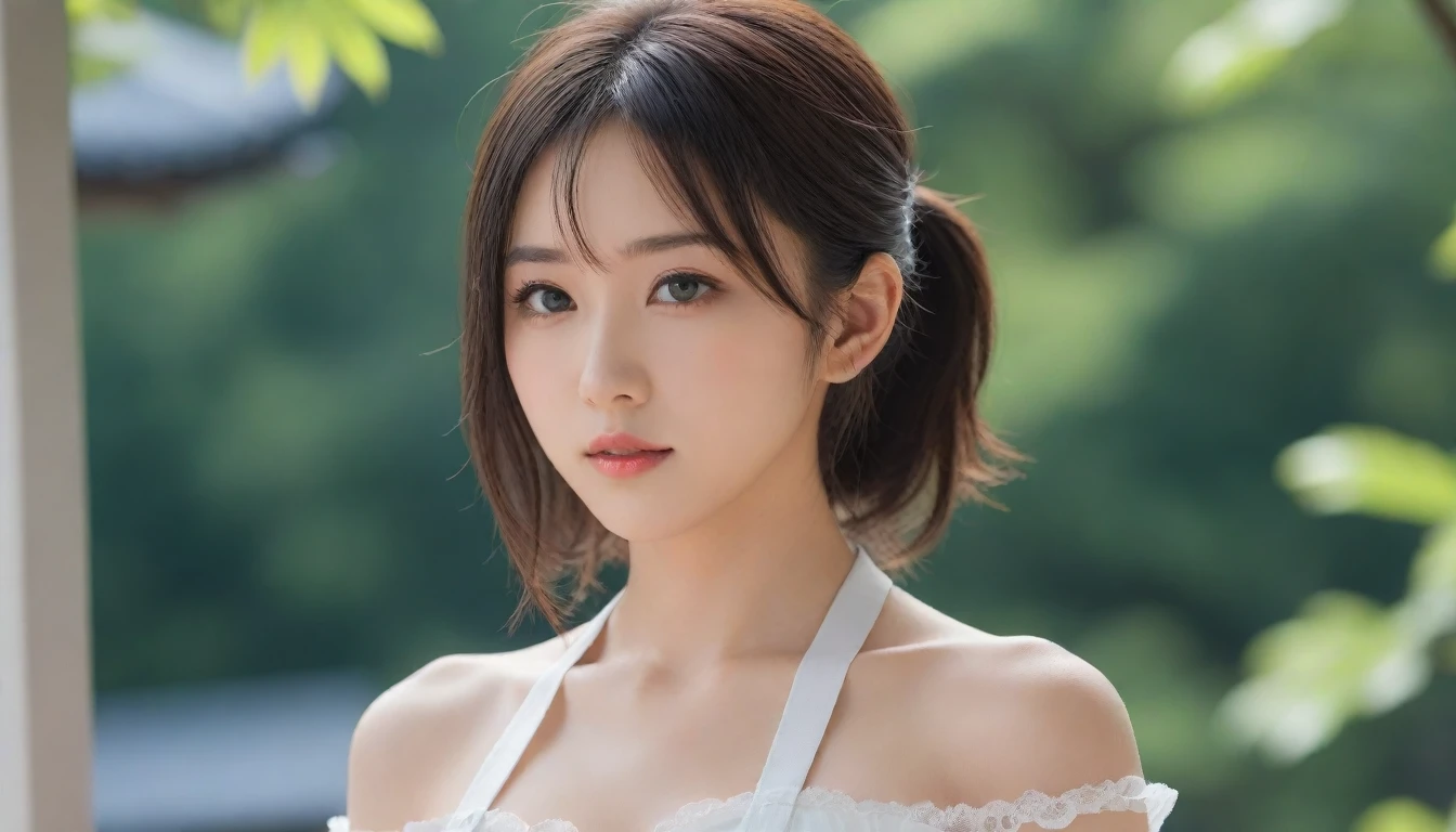 8k, Ultra-high resolution, Highest quality, masterpiece, 三分割法によるphotograph,Surreal, photograph, 1 Girl, (16 years old:1.3), pretty girl, Cute Face, Beautiful eyes in every detail, 細かくdetailedに,masterpiece,One Girl:1.2, Japan Female Announcer,close up,disgust,Black Hair,Messy hair,Station platform,風景photograph,Clean and modest clothing,Natural Makeup,Realistic Skin, Perfect and beautiful face ,完璧でCute Face, Skin with attention to detail, Perfect limbs、Narrow waist、Thin legs),Looking at the audience、beauty,Long neck、(((Ideal body type))),A cup small breasts :2,Portraiture:2,Perfect Anatomy,鮮明なdetailed,detailed,Surreal,Light and shadow,dappled sunlight
