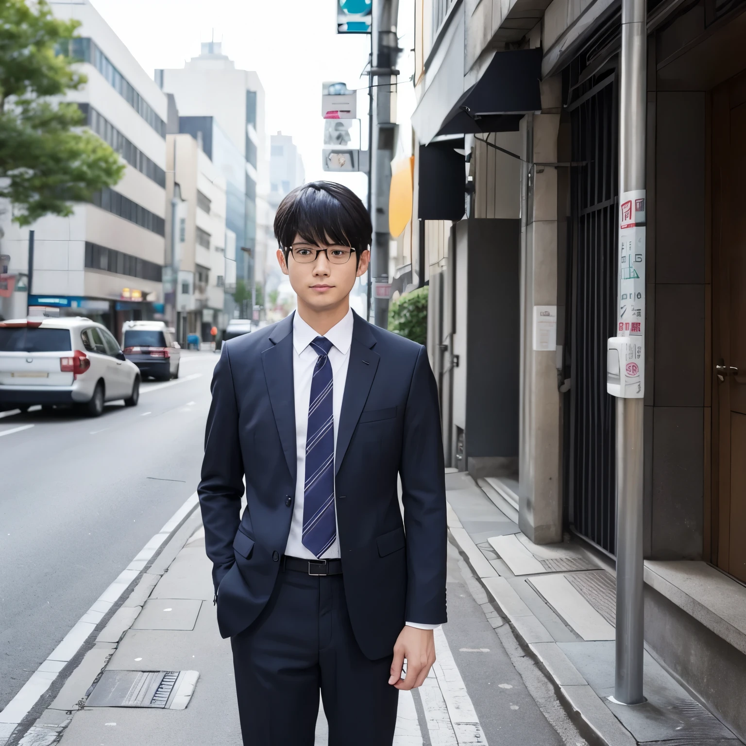 No mote、Blah、Salaryman Man、Age 25、Realistic