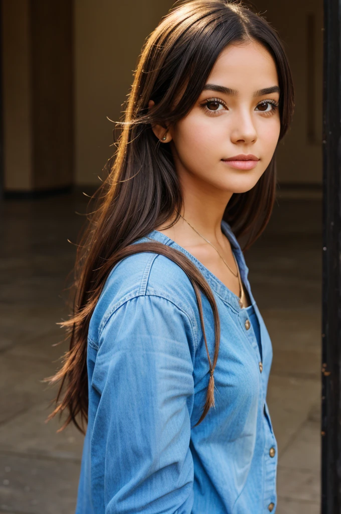 A girl