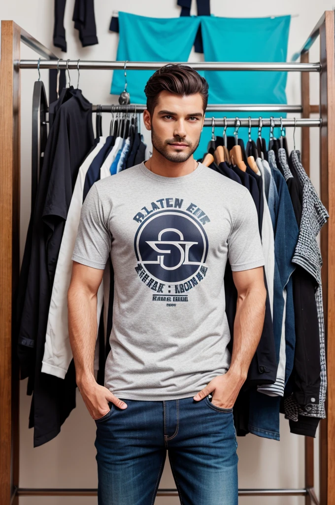 Generate oversized polo shirts for the gym with designs with the word srroin (men)
