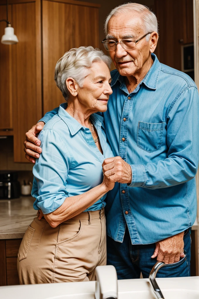 Older grandpa love older grandma