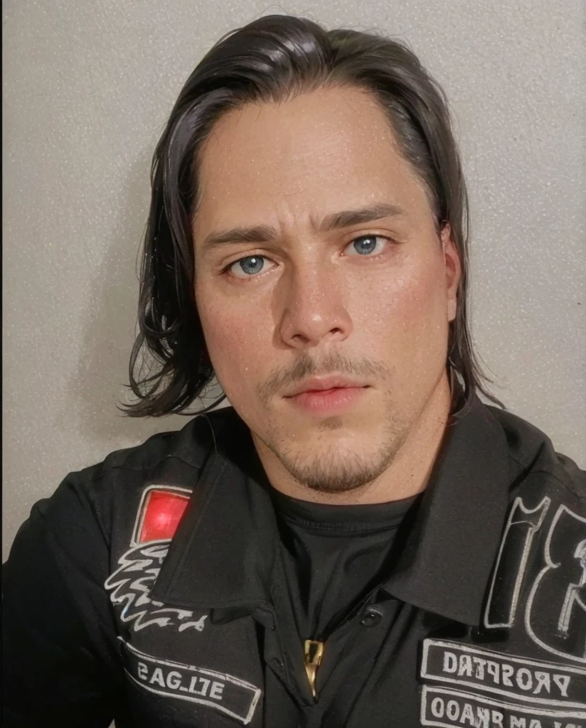 A highly detailed photo of a man, Scarlet Witch, Avengers, wearing black, open red leather jacket, 8k hd, raw photography, model photoshoot, hyperrealistic, cinematic lighting, dramatic pose, intricate costume details, chiaroscuro, moody atmosphere, vivid colors, dramatic shadows, impactful composition, depth of field, volumetric lighting, sharply defined features, intense gaze, elegant elegance, powerful presence, dynamic movement, cinematic framing, heroic stance, dramatic intensity, breathtaking realism, masterful execution