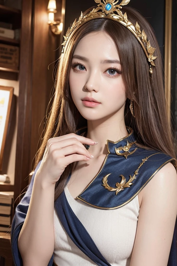 ((best quality)), ((masterpiece)), (detailed), perfect face, cosplayer mobile legend nana