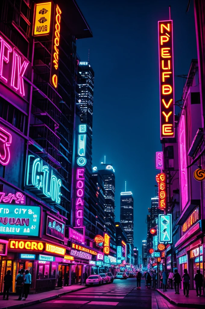 neon city