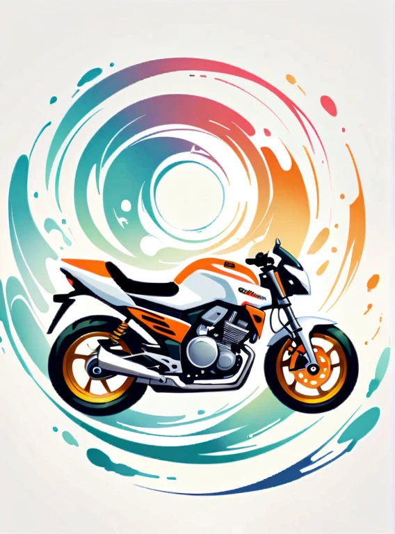 Simple lineinimalism,Abstract Art,Lots of white space
CIRCULAR LOGO MARK OF MOTORCYCLE SALES COMPANY
motorcycle design
White background