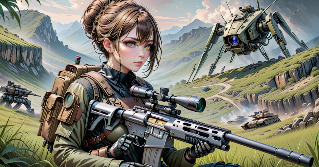 0716）today's challenge theme: Sniper/狙击手/狙撃手