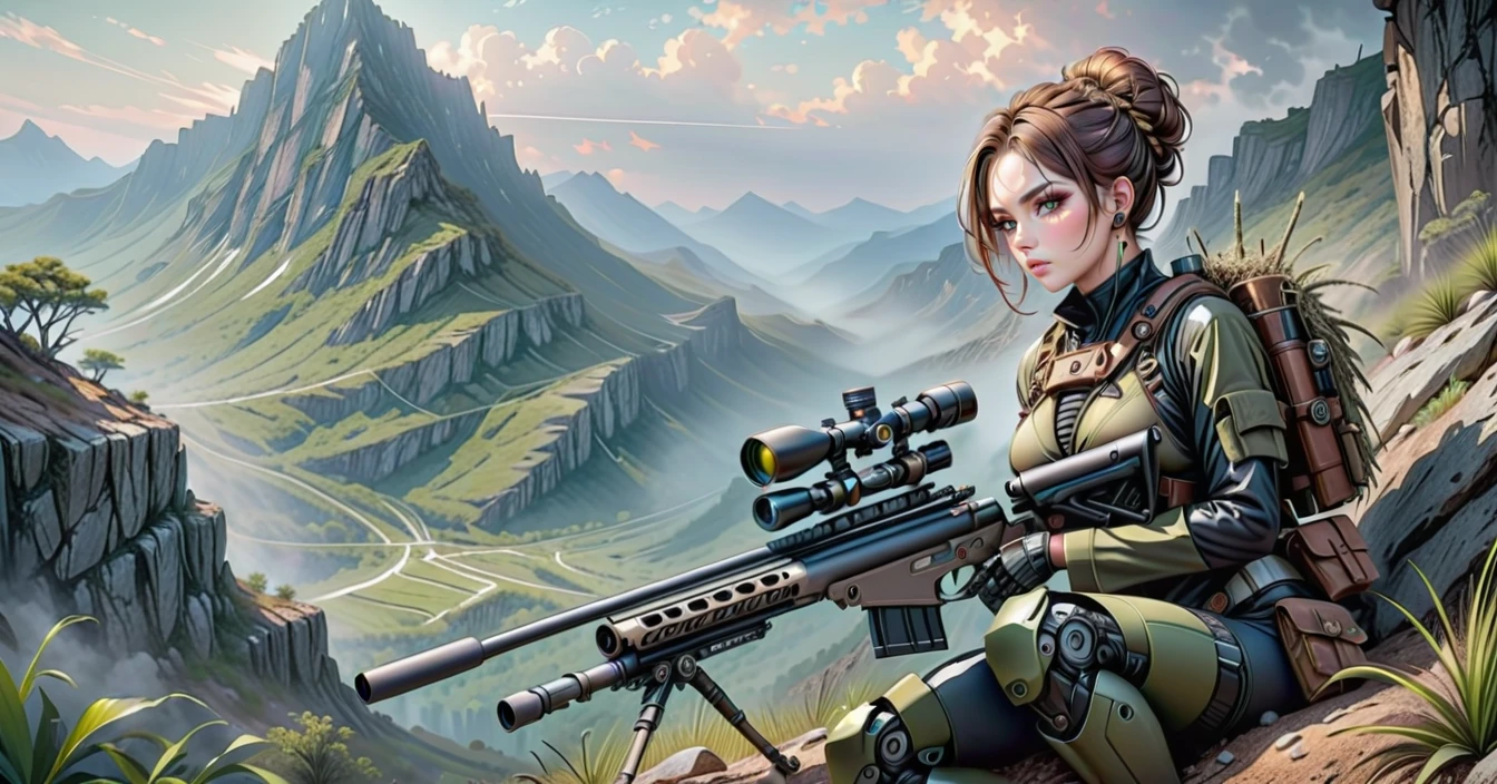 0716）today's challenge theme: Sniper/狙击手/狙撃手