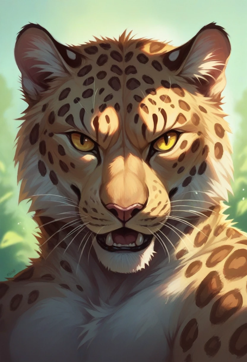Brazil:
A photorealistic portrait of a fearsome Amazonian-inspired mutant with jaguar-like features and razor-sharp claws, emerging from the depths of the rainforest.
