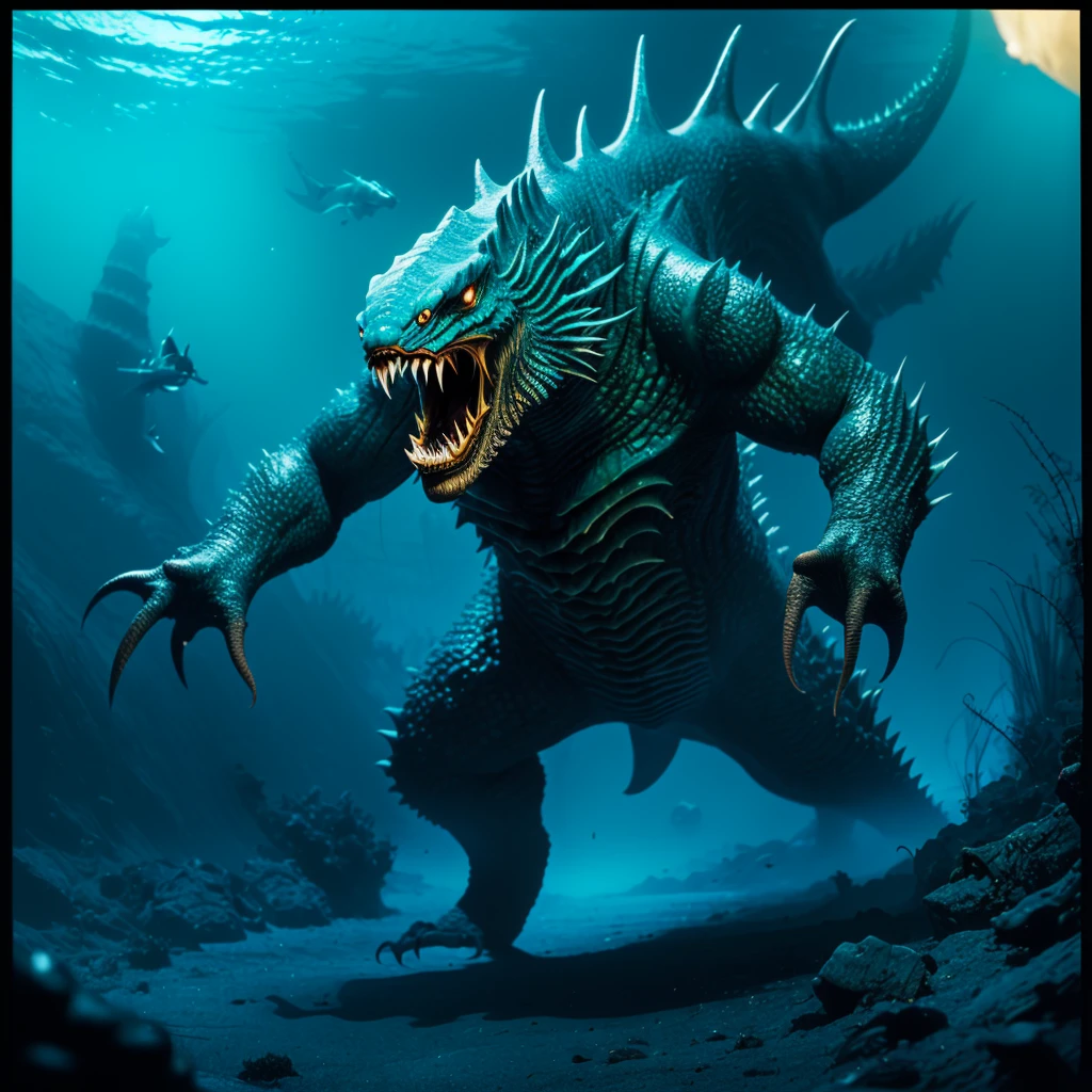 Animalistic marine kaiju