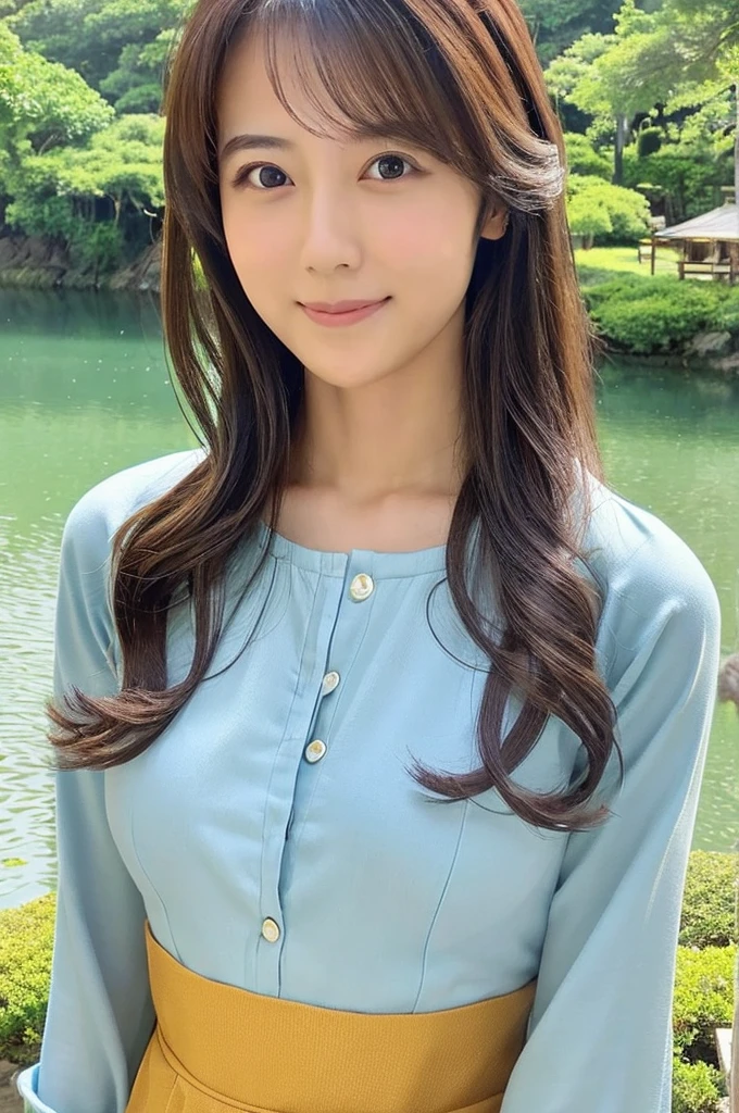 ((Highest quality)), ((masterpiece)), (detailed),Perfect Face,Japanese,landscape,Beauty,cute,Upper Body