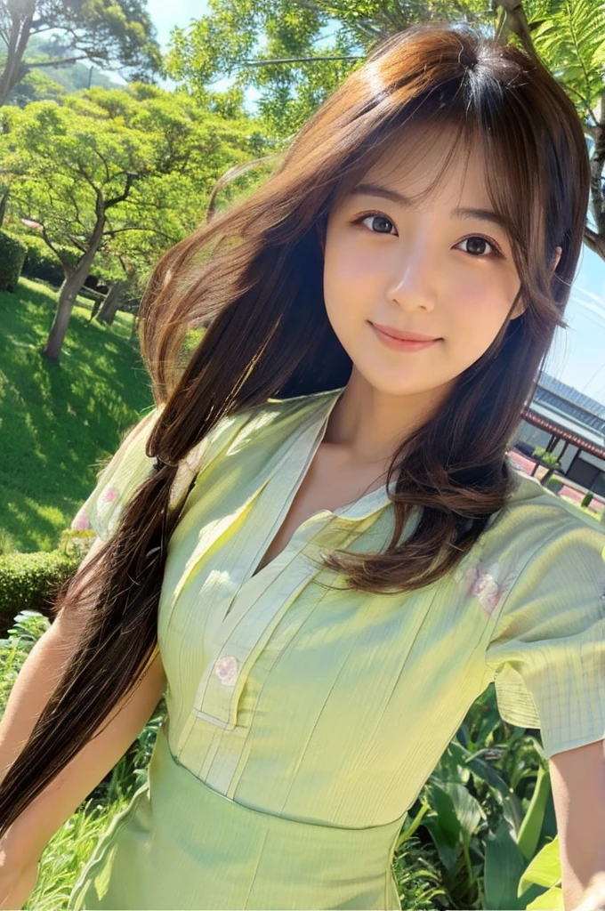 ((Highest quality)), ((masterpiece)), (detailed),Perfect Face,Japanese,landscape,Beauty,cute,Upper Body