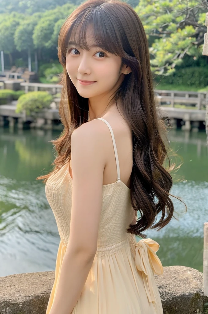 ((Highest quality)), ((masterpiece)), (detailed),Perfect Face,Japanese,landscape,Beauty,cute,Upper Body