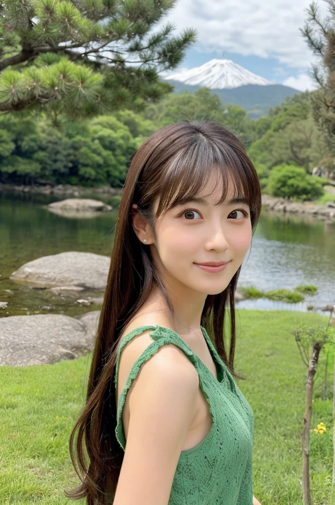 ((Highest quality)), ((masterpiece)), (detailed),Perfect Face,Japanese,landscape,Beauty,cute,Upper Body
