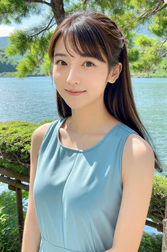 ((Highest quality)), ((masterpiece)), (detailed),Perfect Face,Japanese,landscape,Beauty,cute,Upper Body