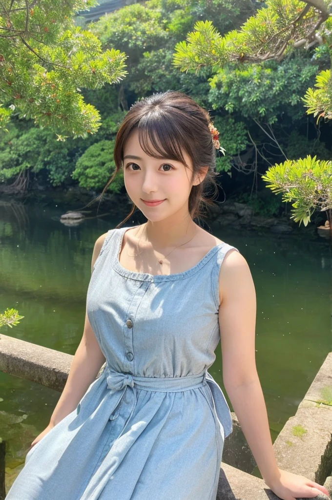 ((Highest quality)), ((masterpiece)), (detailed),Perfect Face,Japanese,landscape,Beauty,cute,Upper Body
