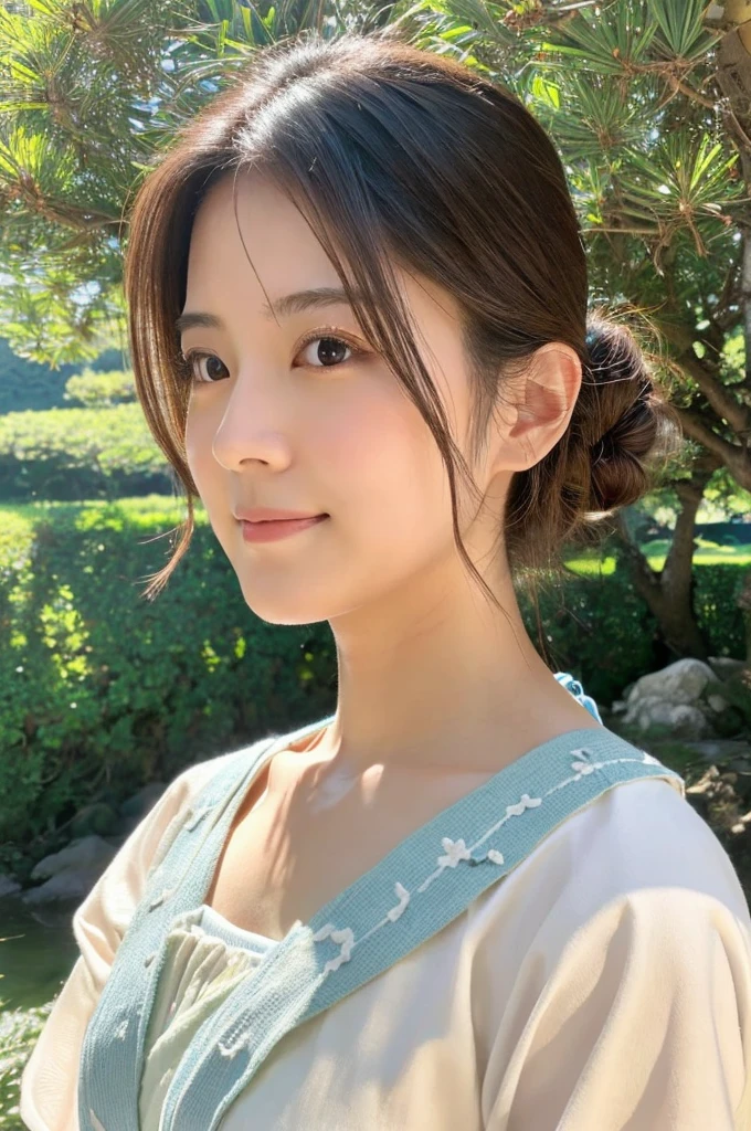 ((Highest quality)), ((masterpiece)), (detailed),Perfect Face,Japanese,landscape,Beauty,cute,Upper Body