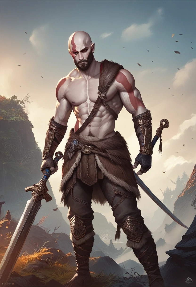 Kratos god of war , Apocalypse scenario  