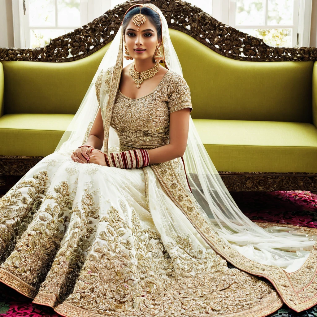 Indian Wedding dress model