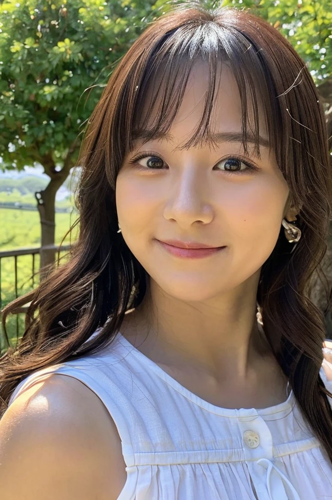 ((Highest quality)), ((masterpiece)), (detailed),Perfect Face,Japanese,landscape,Beauty,cute,Upper Body